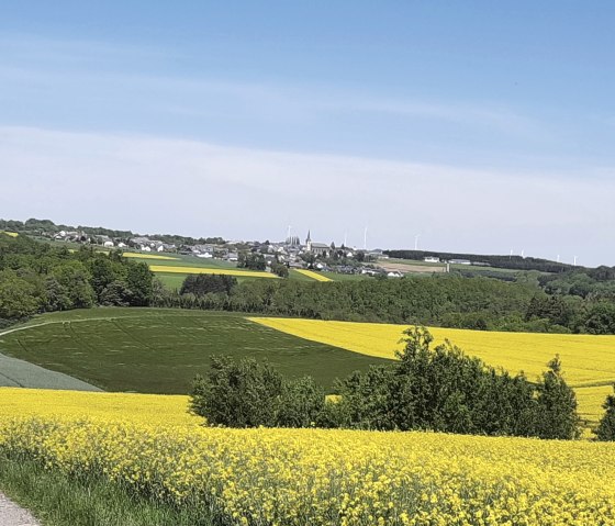 Hambuch während der Rapsblüte, © Marita Weiler/Kleine Eifel Auszeit Hambuch während der Rapsblüte, © Marita Weiler/Kleine Eifel Auszeit