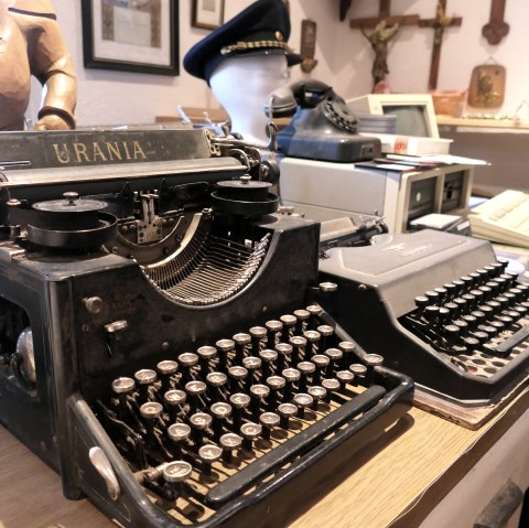 Heimatmuseum Schreibmaschine, © Schieferland Kaisersesch Heimatmuseum Schreibmaschine, © Schieferland Kaisersesch