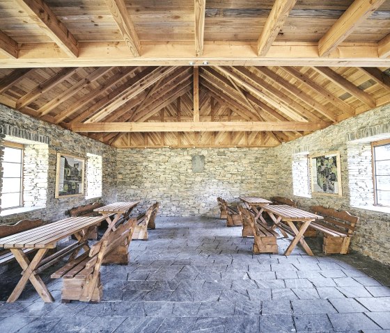 Einblick ins Spalthaus, © Schieferland Kaisersesch Einblick ins Spalthaus, © Schieferland Kaisersesch