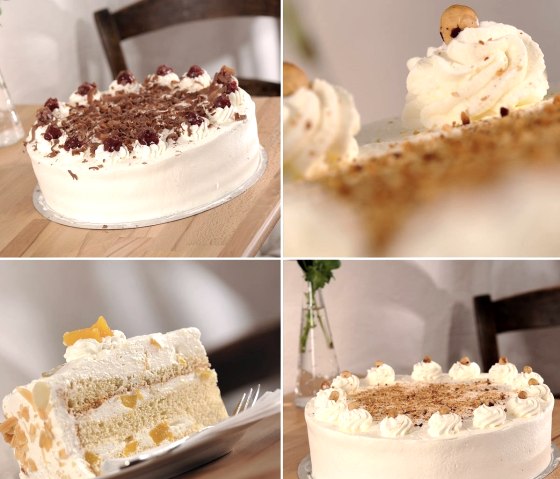 Tortenauswahl bei Mohr's Backschopp, © Christoph Gerhartz Tortenauswahl bei Mohr's Backschopp, © Christoph Gerhartz