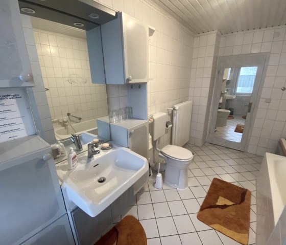 Bad, © Ferienwohnung am schiefen Turm Bad, © Ferienwohnung am schiefen Turm