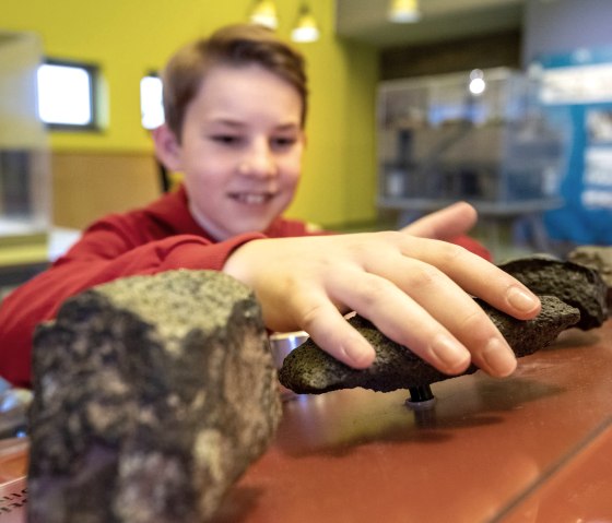 Vulkanisches Gestein im Lava-Dome, © Eifel Tourismus GmbH, D. Ketz Vulkanisches Gestein im Lava-Dome, © Eifel Tourismus GmbH, D. Ketz