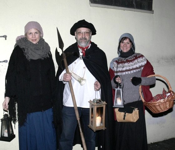 Der Nachtwächter mit seinen Marketenderinnen, © Matthias Schnitzler Der Nachtwächter mit seinen Marketenderinnen, © Matthias Schnitzler