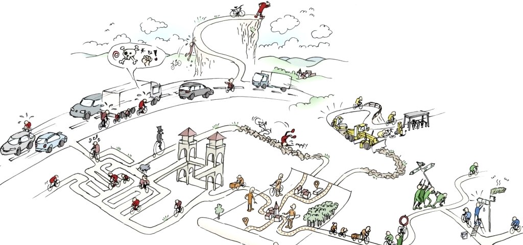 Radverkehrskonzept, © Gregor Max Höblich Radverkehrskonzept, © Gregor Max Höblich