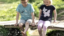 Wasserspaß - Wasserspielplatz Mertloch, © Eifel Tourismus GmbH, Dominik Ketz Wasserspaß - Wasserspielplatz Mertloch, © Eifel Tourismus GmbH, Dominik Ketz