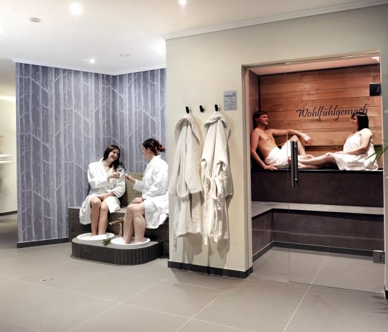 KurfürstSPA l Tepidarium and footbath, © Waldhotel Kurfürst KurfürstSPA l Tepidarium and footbath, © Waldhotel Kurfürst