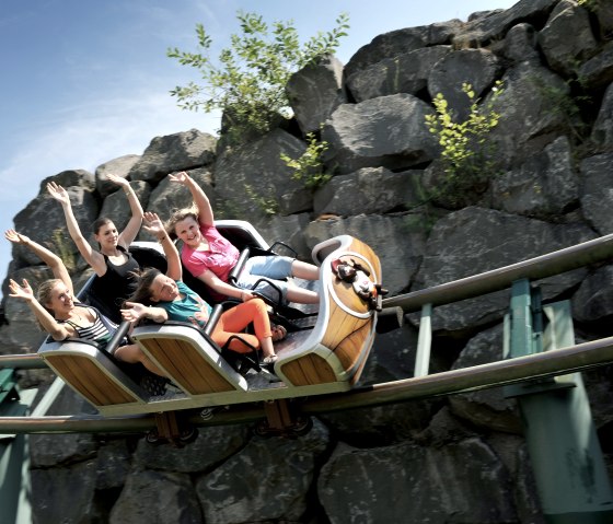 Achterbahn Klottener Wild- und Freizeitpark, © Wild und Freizeitpark Klotten/Cochem Achterbahn Klottener Wild- und Freizeitpark, © Wild und Freizeitpark Klotten/Cochem