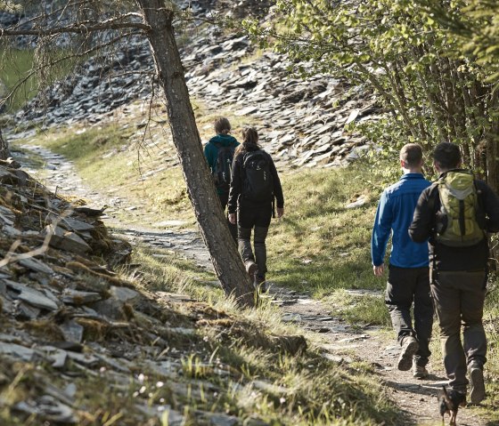 Wandern entlang der Schiefergruben, © Schieferland Kaisersesch Wandern entlang der Schiefergruben, © Schieferland Kaisersesch