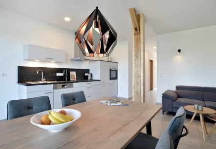 Moderner Wohnbereich Ferienwohnung 1, © Ferienwohnungen AmAller-liebsten Moderner Wohnbereich Ferienwohnung 1, © Ferienwohnungen AmAller-liebsten