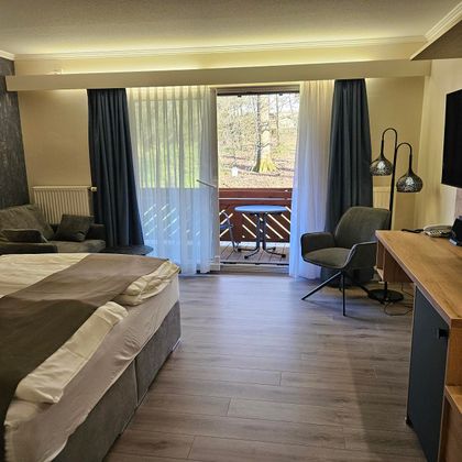 moderne frisch renovierte Zimmer seit Mai 2025