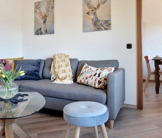 Sch&ouml;nes Wohnzimmer, &copy; Ferienwohnung zum R&ouml;merturm/ Christoph Gerhartz