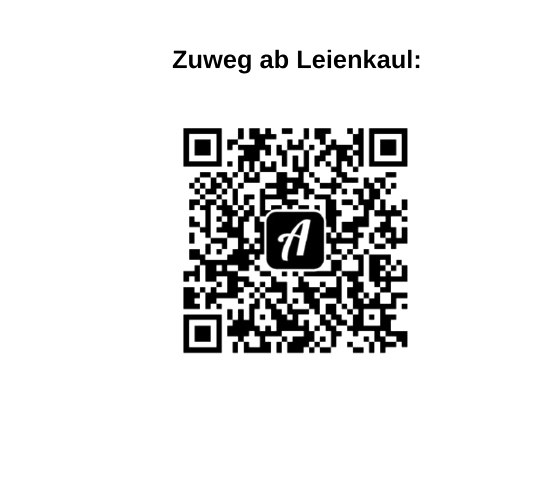 QR Code für den Einstieg in Leienkaul, © Schieferland Kaisersesch