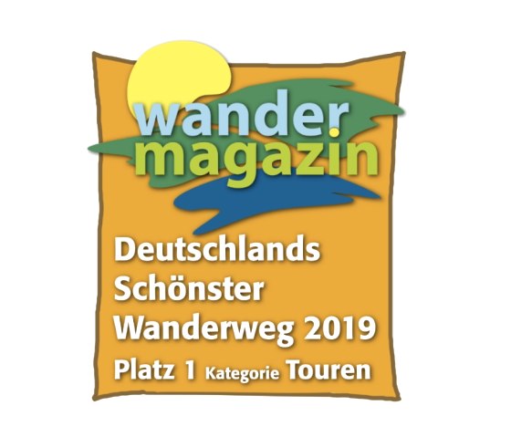 Deutschlands sch&ouml;nster Wanderweg 2019, &copy; OutdoorWelten GmbH, Wandermagazin