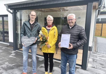 5-Sterne für die Ferienhäuser ,,Pommerbach“ und ,,Wegwarte“, © Schieferland Kaisersesch