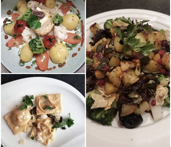 Men&uuml;1, &copy; Waldhotel Kurf&uuml;rst