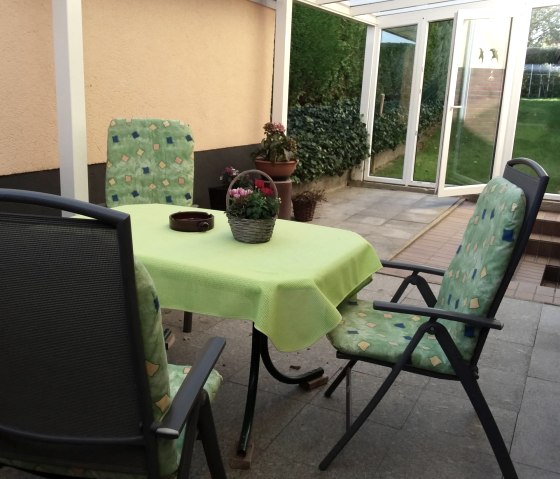 &Uuml;berdachte Terrasse, &copy; Ferienwohnung Irma Johann