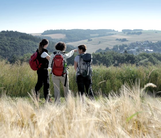 Wide fields - great views on the Masburg Steinbach circular trail, &copy; Schieferland Kaisersesch, Christoph Gerhartz
