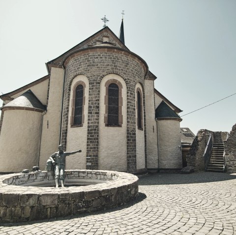 Pilgerbrunnen in Kaisersesch Eifel-Camino, © Schieferland Kaisersesch