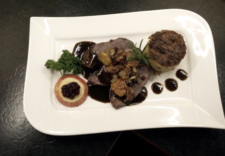 Rehschnitzel, &copy; Waldhotel Kurf&uuml;rst