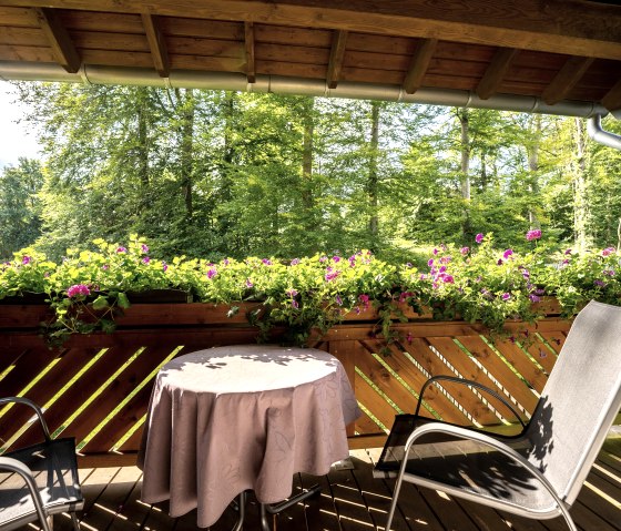 Balkon, &copy; Waldhotel Kurf&uuml;rst