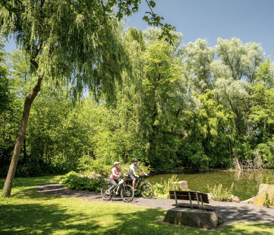 Vulkanpark cycle path, idyllic duck pond near Plaidt, &copy; Eifel Tourismus GmbH, Dominik Ketz