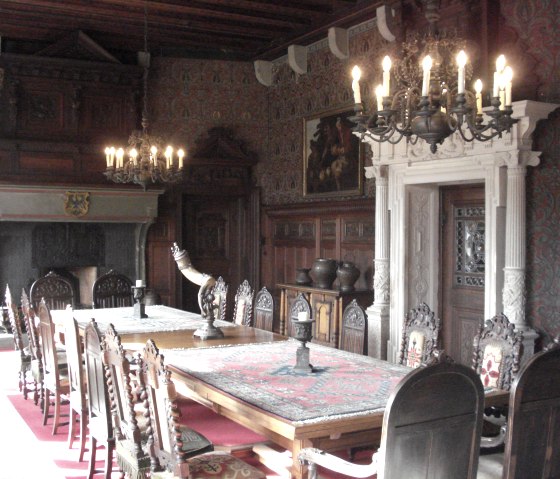 Speisesaal - Reichsburg Cochem, &copy; Reichsburg Cochem GmbH