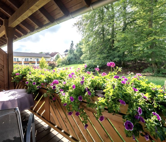 Aussicht vom Balkon, &copy; Waldhotel Kurf&uuml;rst