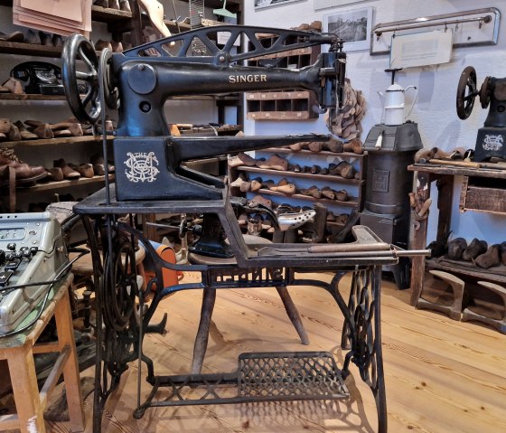 Schuhhandwerk im Heimatmuseum, &copy; Schieferland Kaisersesch