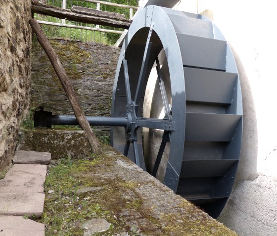 Das M&uuml;hlrad - Herzst&uuml;ck der Kaifenheimer M&uuml;hle, &copy; Kaifenheimer M&uuml;hle